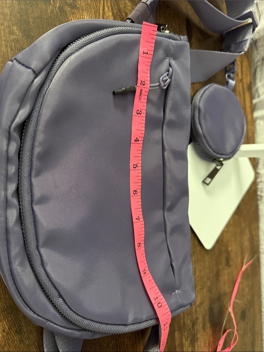 Lavender Crescent Crossbody Bag - Picture 7 of 8